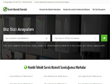 Tablet Screenshot of izmirkombiservis.org